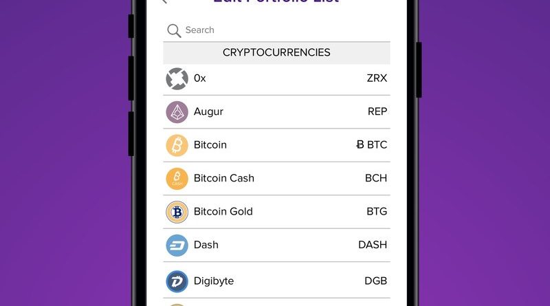 Abra Cryptocurrencies