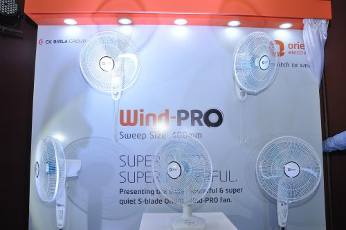 Orient Electric's new 5-blade Wind-PRO fans