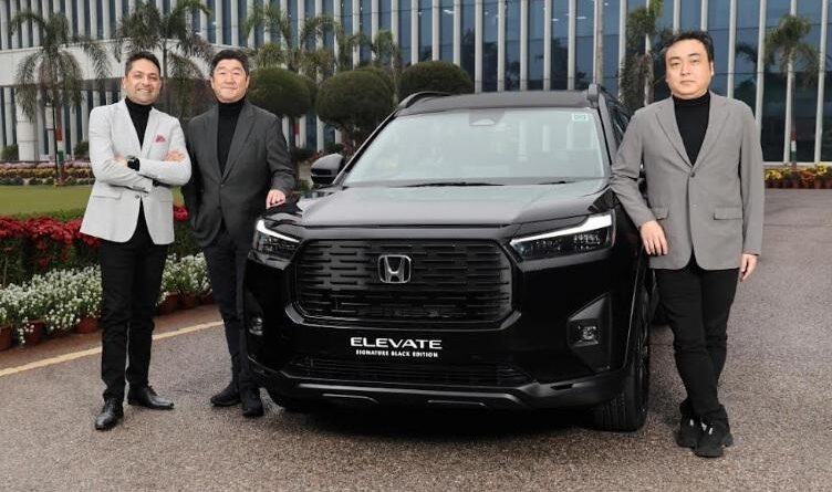 Honda Cars Elevate Black Editions